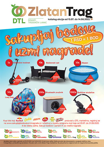 Zlatan Trag mesečna akcija